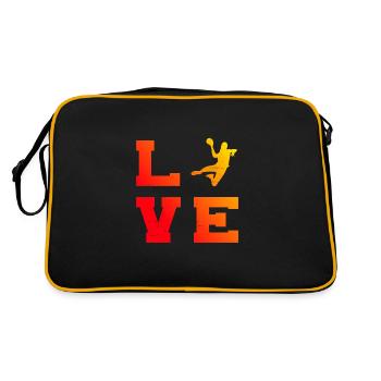 Jeux de Handball Handball Femmes Handball Handball Handball - Sac Retro - noir/or - Dos