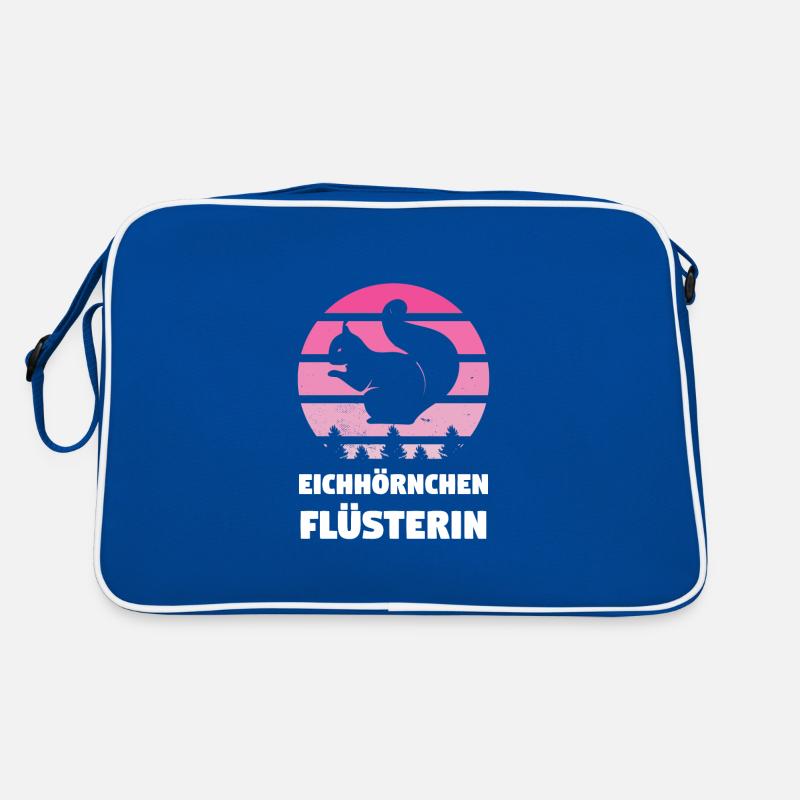 Eichhörnchen Tier Eichhörnchen Liebhaberin Retro Tasche