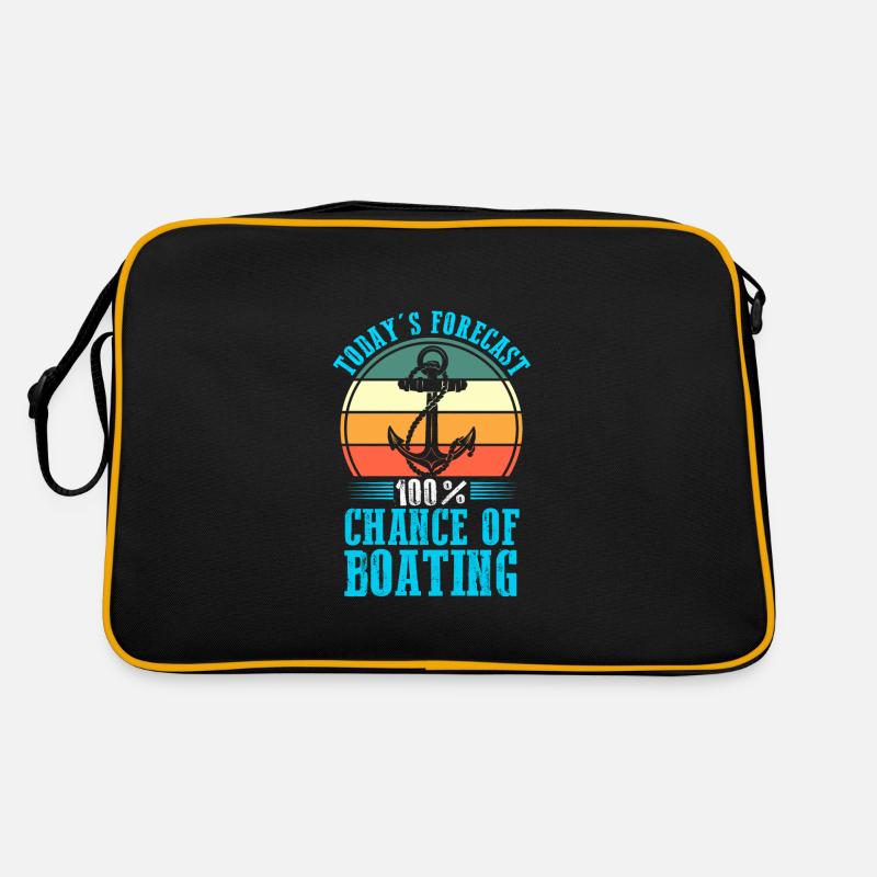 Captain Boat Captains Gift Retro Bag