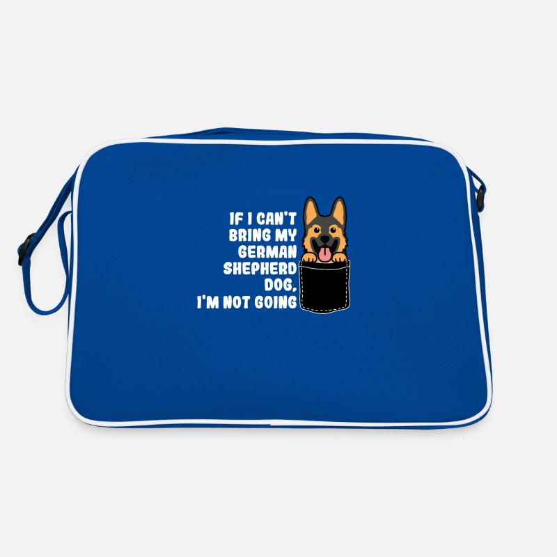 Schäferhund Mama Deutscher Schäferhund Geschenk Retro Tasche