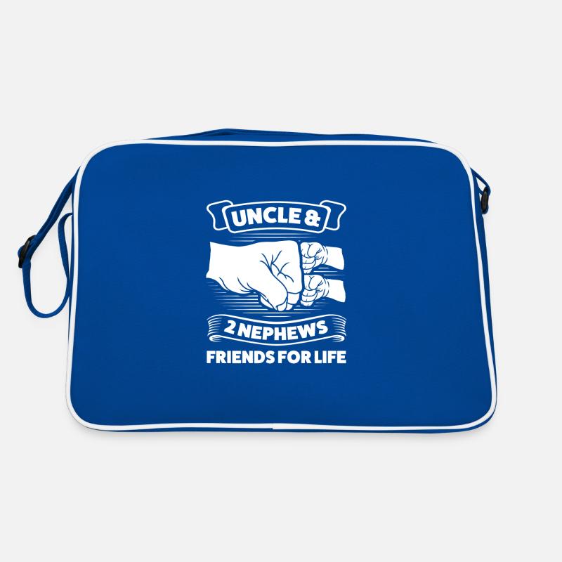 Uncle & 2 Nephews Uncle 2 Nephews Gift Retro Bag