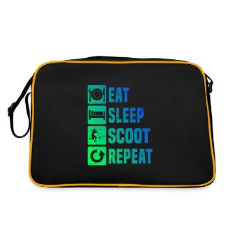 Stunt Scooter Scooter Scooter Ladies Stunt Roll - Retro Bag - black/gold - Back
