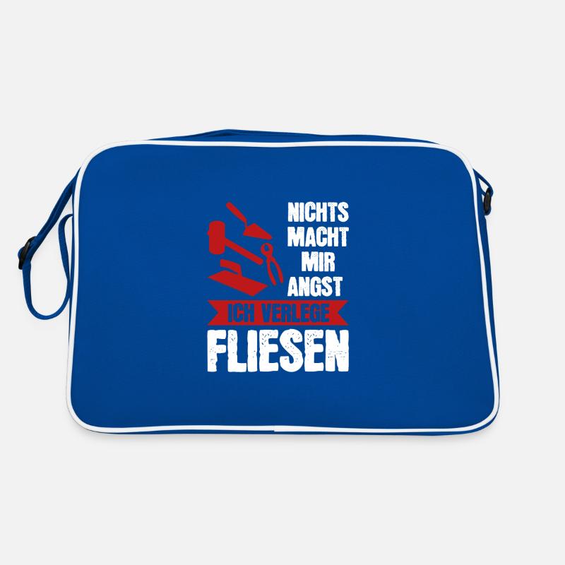 Fliesenleger Beruf Plattenleger Geschenk Retro Tasche