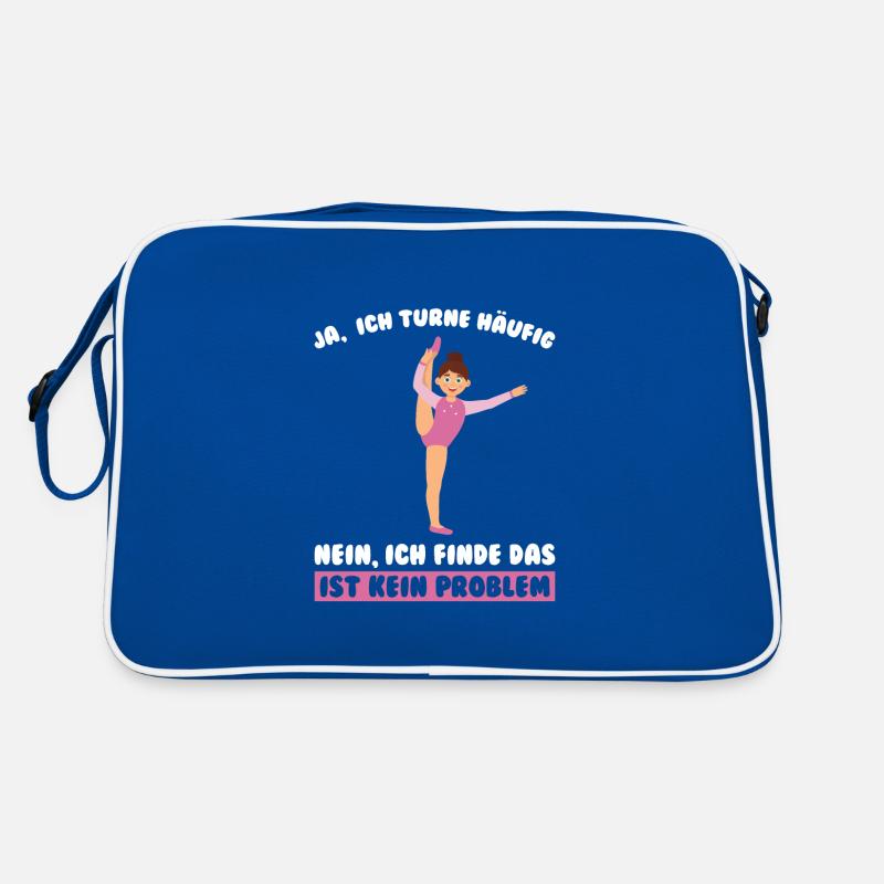 Turnen Mädchen Geräteturnen Geschenk Retro Tasche