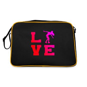 Roller Skating Men's Roller Skates Roller Skates - Retro Bag - black/gold - Back