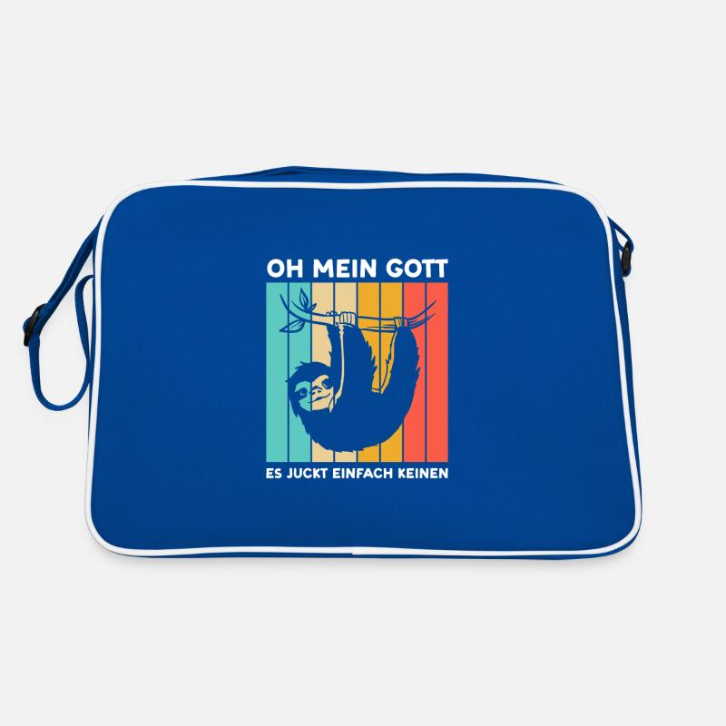 Faultier Sarkasmus Sarkastisch Geschenk Retro Tasche