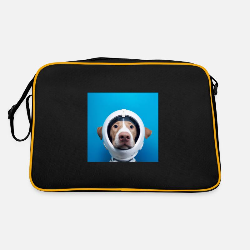 Chien dans l’espace Sac Retro