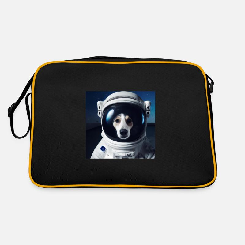 Chien dans l’espace Sac Retro