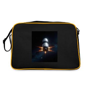 Spaceship - Retro Bag - black/gold - Back