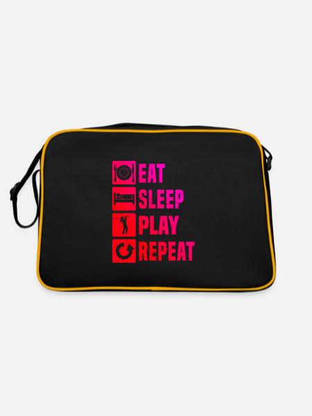 Women's Trumpet Trumpet Player Trumpet TrumpetEr - Retro Bag - black/gold - Back