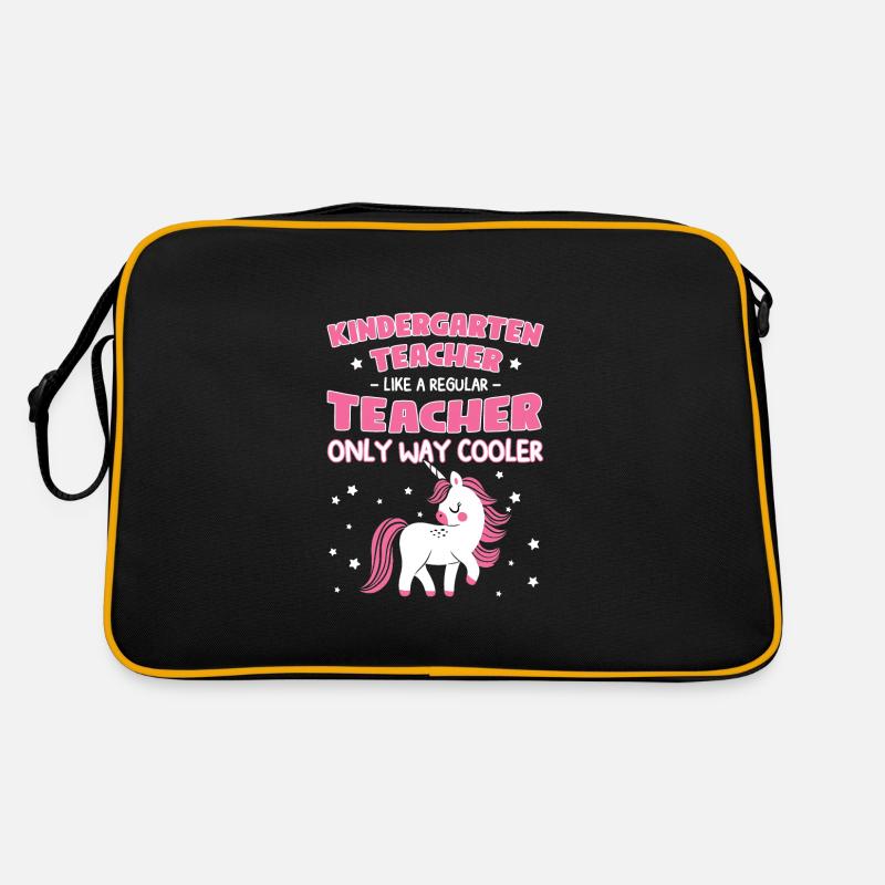 Lehrerin Kindergärtnerin Kindergärtnerin Geschenk Retro Tasche