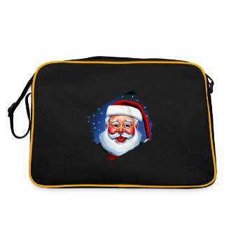 Nicholas - Retro Bag - black/gold - Back