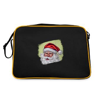 Nicholas - Retro Bag - black/gold - Back