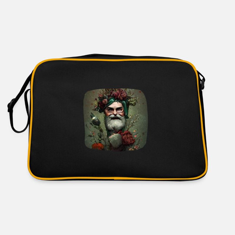 Alter Mann Retro Tasche