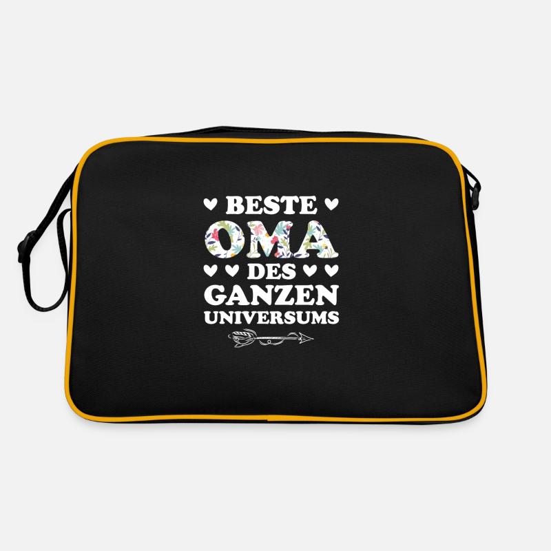 Oma Großmutter Großmutti Geschenk Retro Tasche