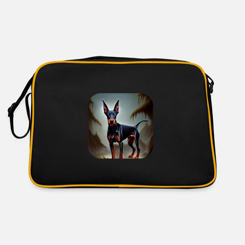 Dobermann Retro Tasche