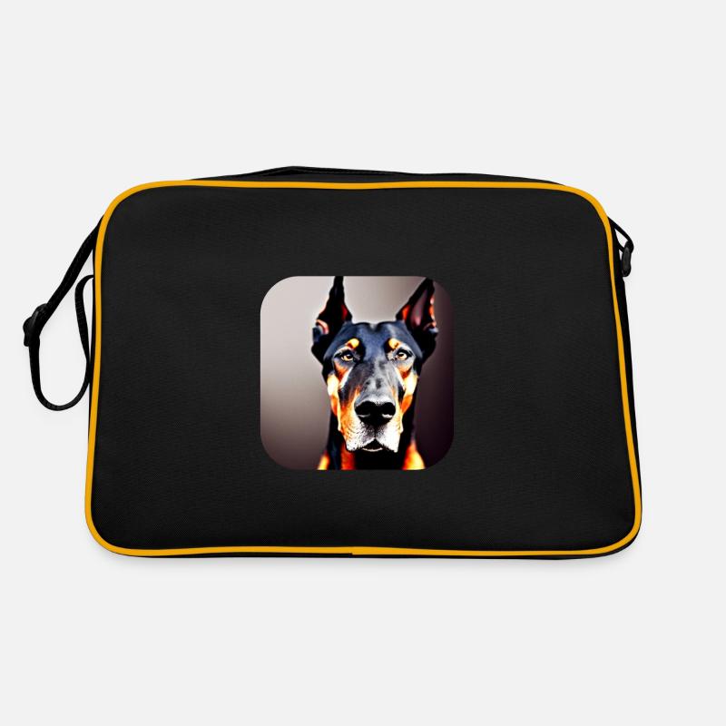 Dobermann Retro Tasche