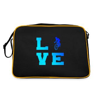 Road Cycling Men Women Road Bike - Retro Bag - black/gold - Back
