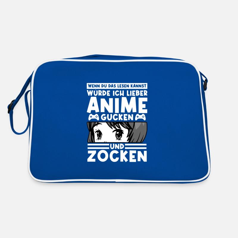 Anime Zocken Gaming Geschenk Retro Tasche