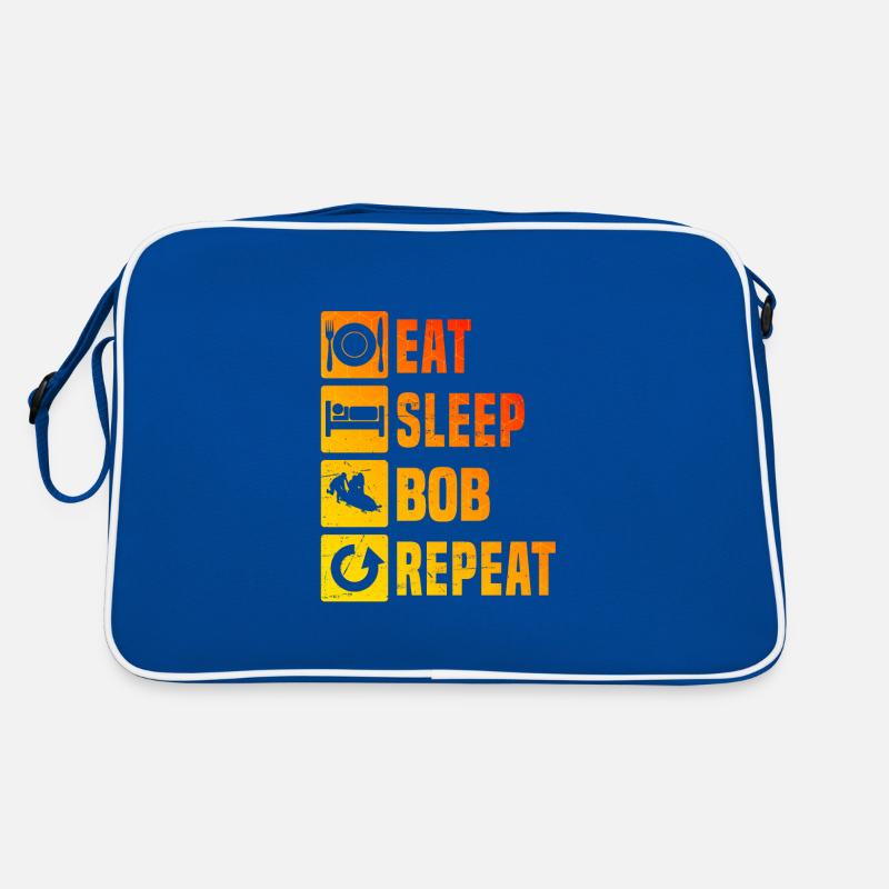 Bobsleigh Bobsleigh Bobsleigh Femmes Bobsleigh Piste Sac Retro