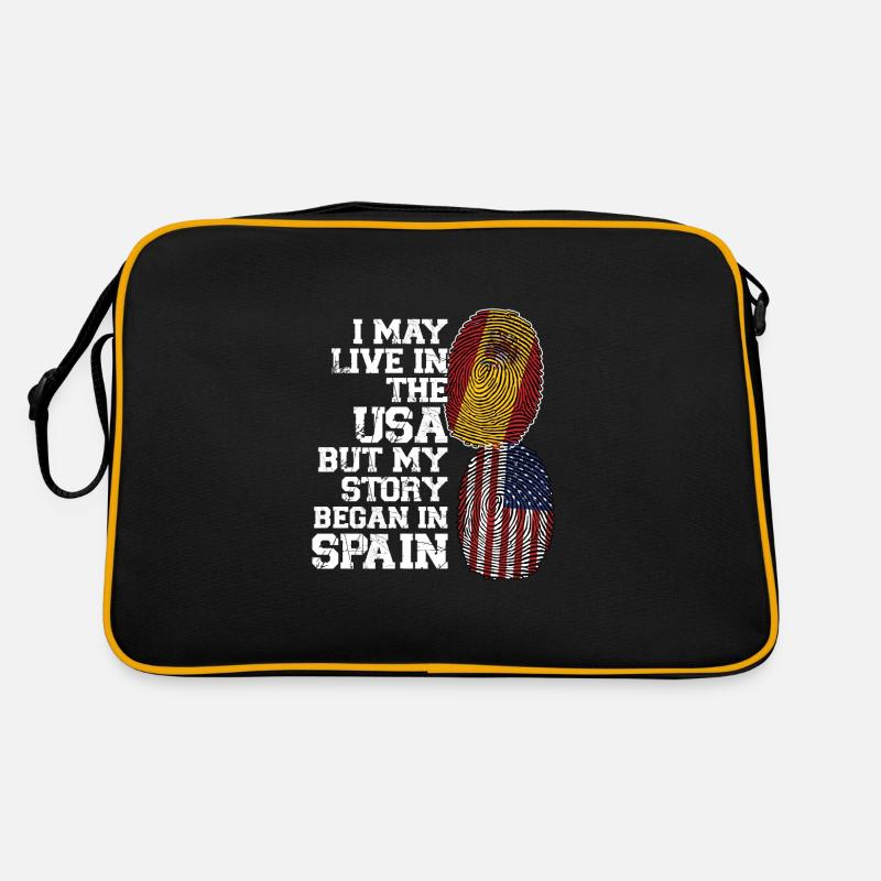 Spanisch Spanien Spanische Wurzeln Geschenk Retro Tasche