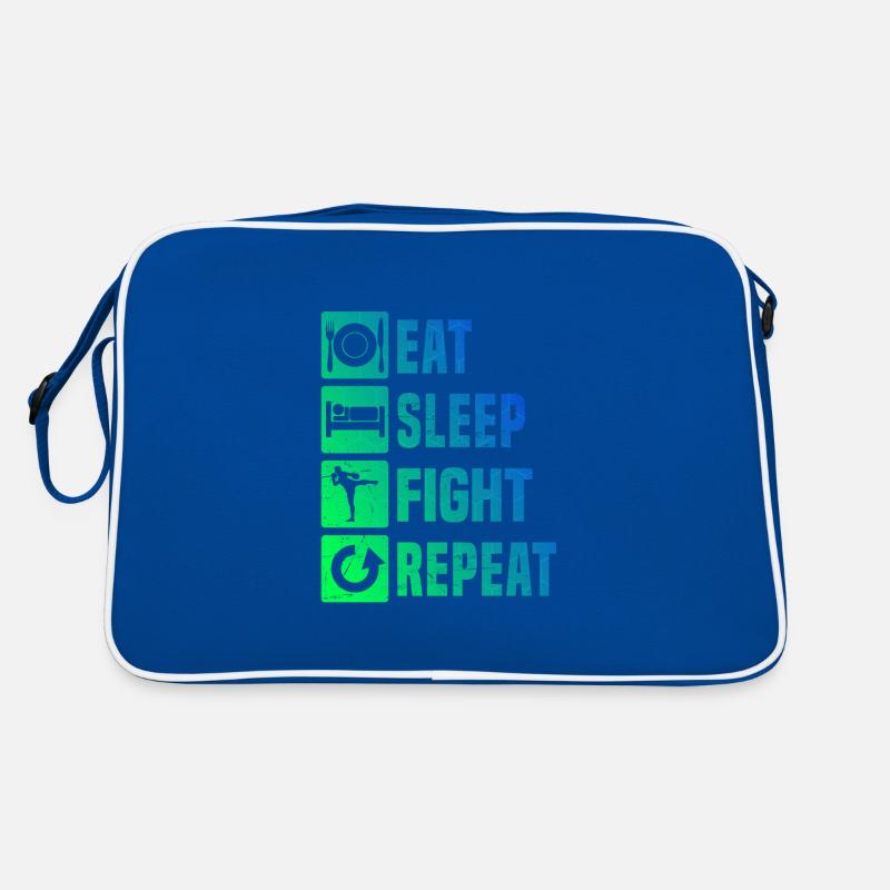 Boxeur thaïlandais Boxe thaïlandaise Boxe thaïlandaise Boxe Hommes Sac Retro