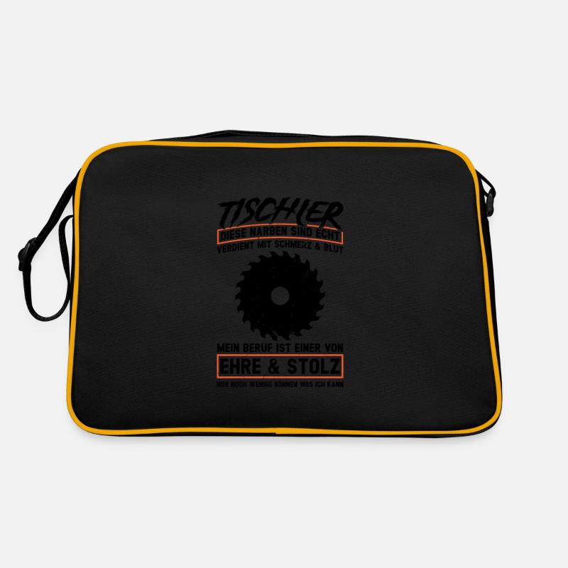 Tischler Beruf Schreiner Geschenk Retro Tasche