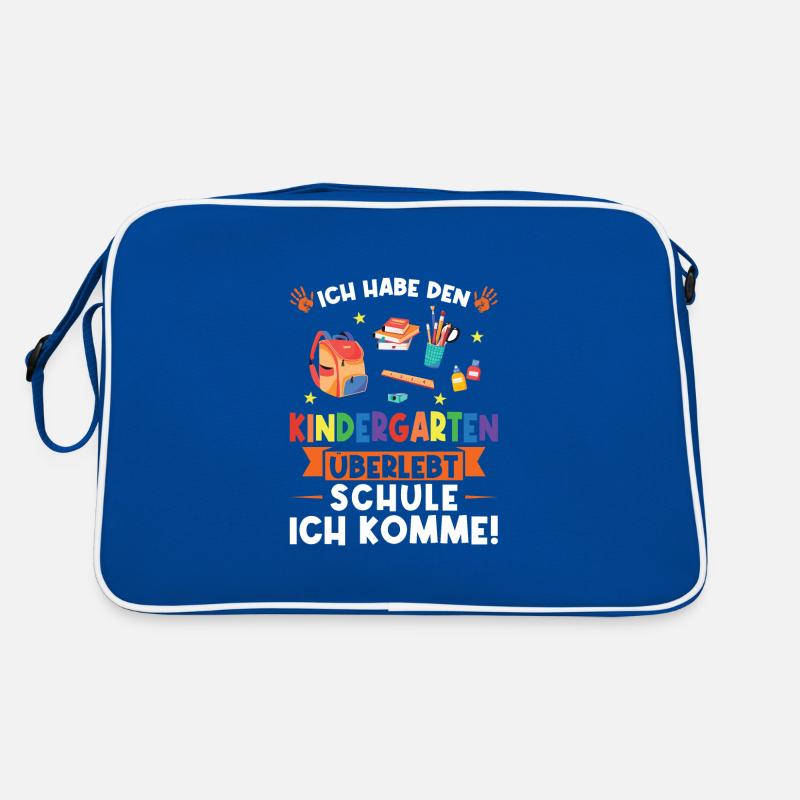 Kindergarten Abschluss Kindergarten Geschenk Retro Tasche