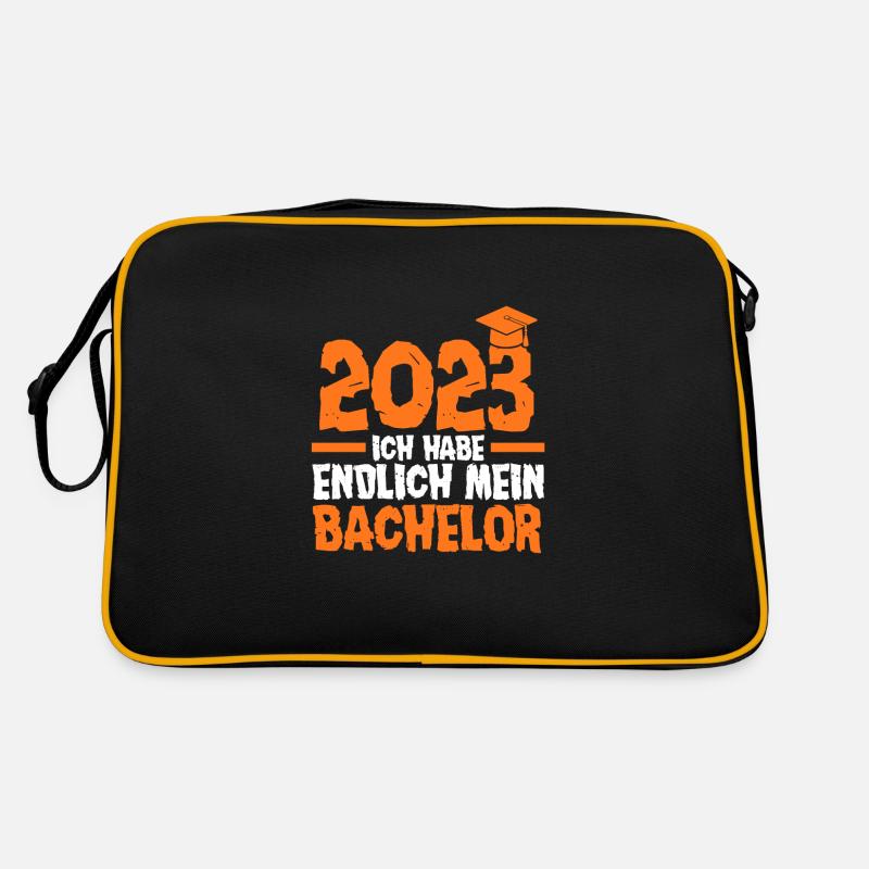 Bachelor 2023 Prüfung Bachelor Prüfung Geschenk Retro Tasche