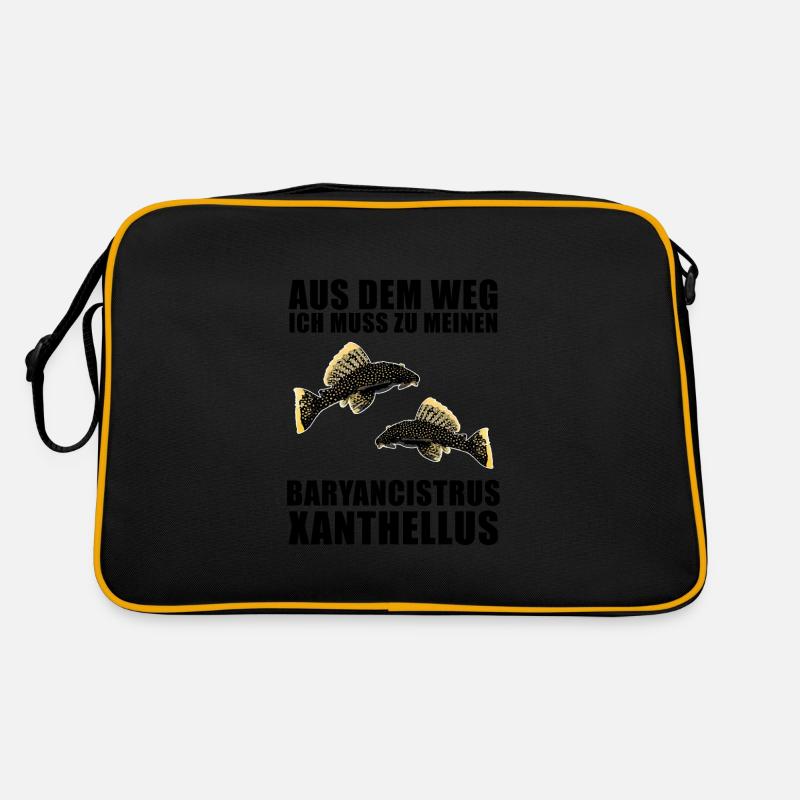 Fish Baryancistrus Xanthellus Fisher Geschenk Retro Tasche