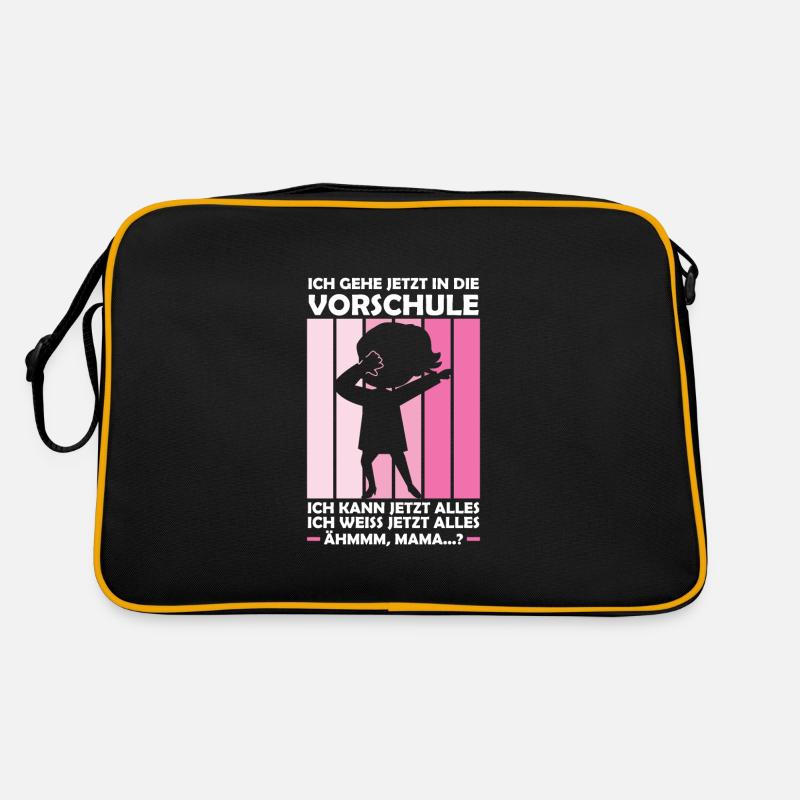 Vorschule Dabbing Vorschüler Geschenk Retro Tasche