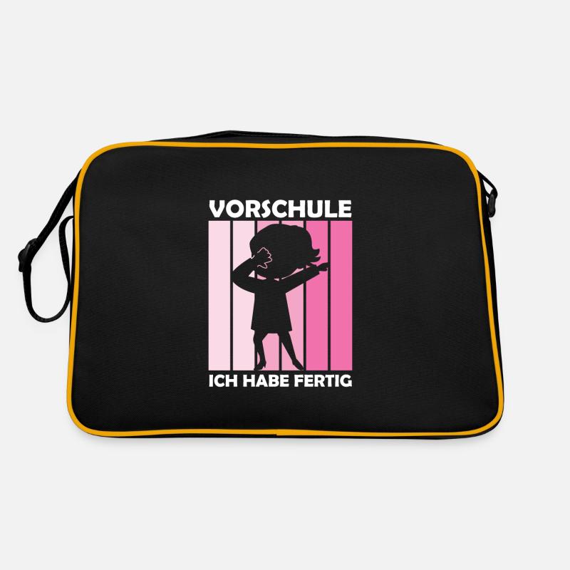 Vorschule Dabbing Vorschüler Geschenk Retro Tasche