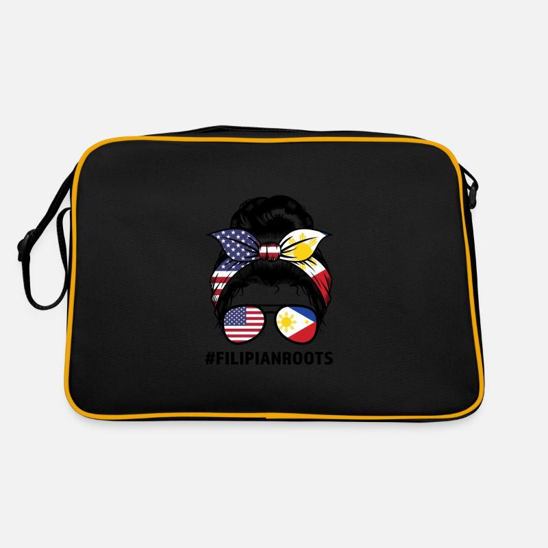Philippinisch Filipino Philippinisches Geschenk Retro Tasche