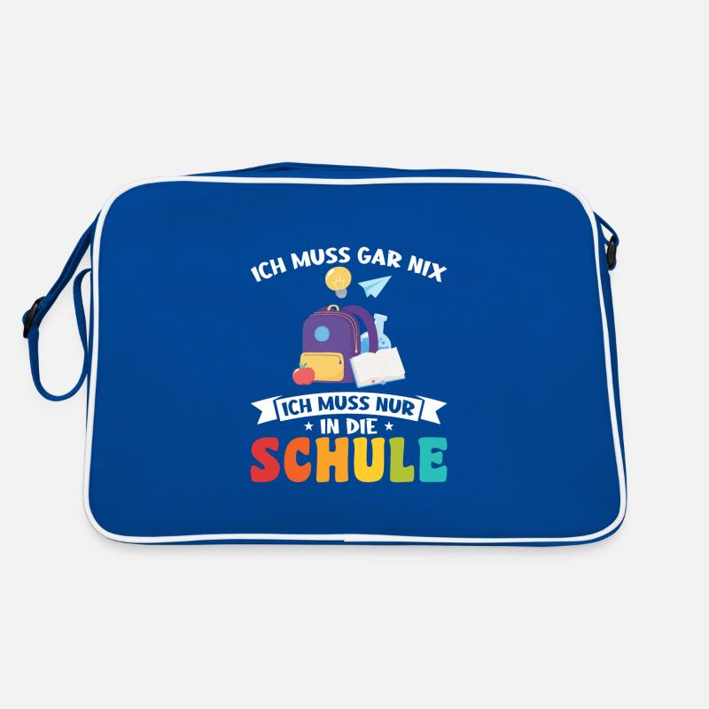 Schulkind 1.klasse Schule beginnt Geschenk Retro Tasche