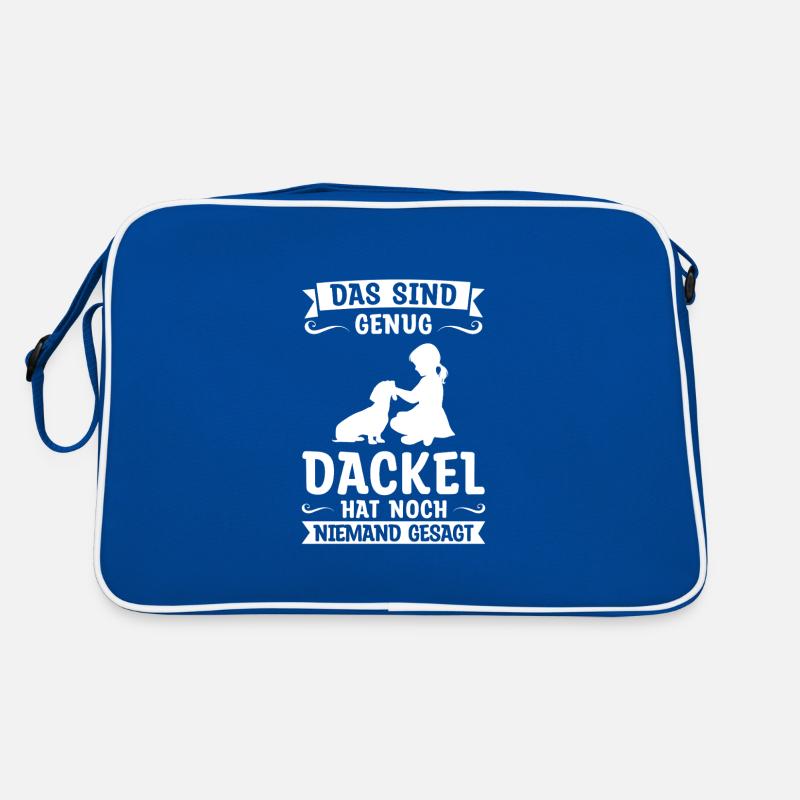 Dackel Hund Dackel Besitzer Geschenk Retro Tasche