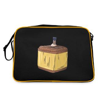 Cubic Cannon Strike Firecracker Fireworks Banger - Retro Bag - black/gold - Back