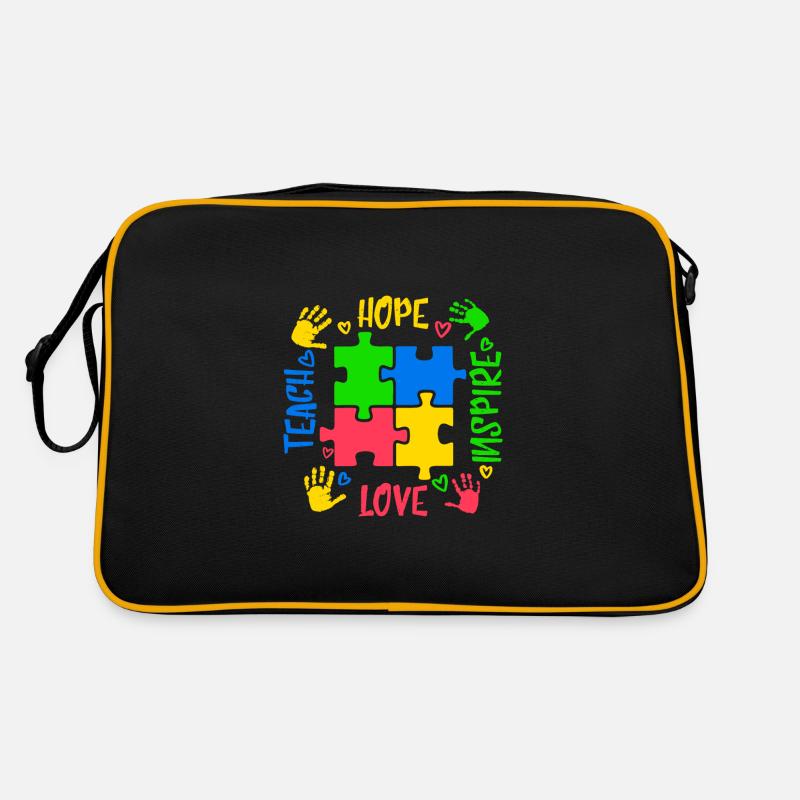 Autism autistic Autism Autism Retro Bag