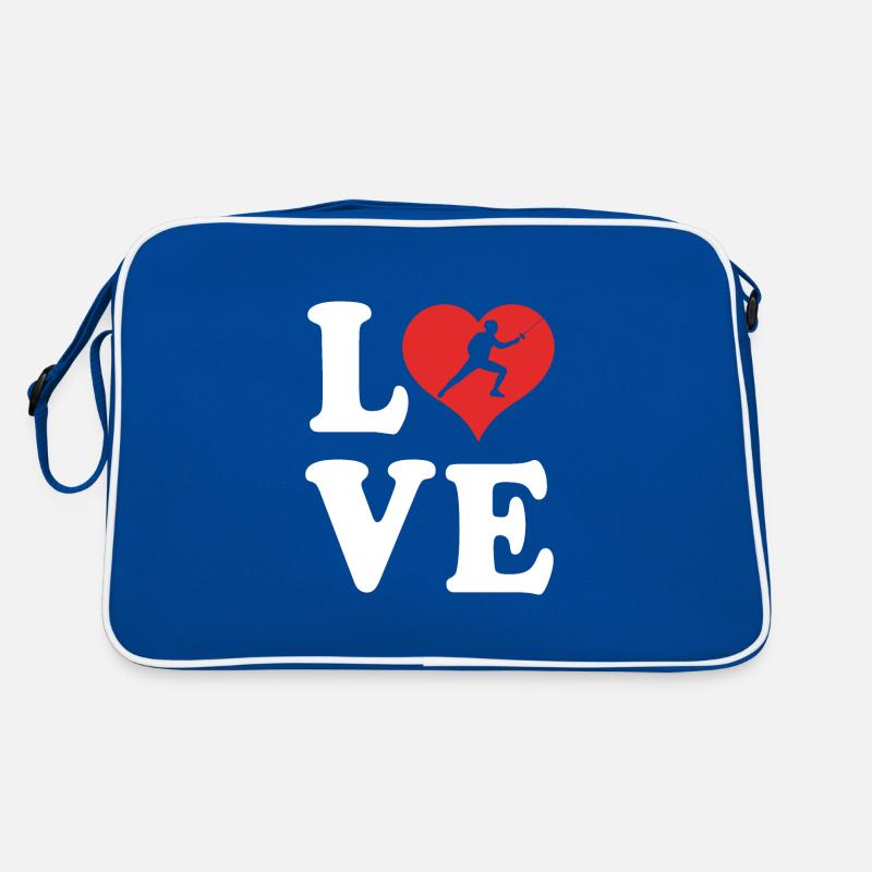 Fechten Retro Tasche