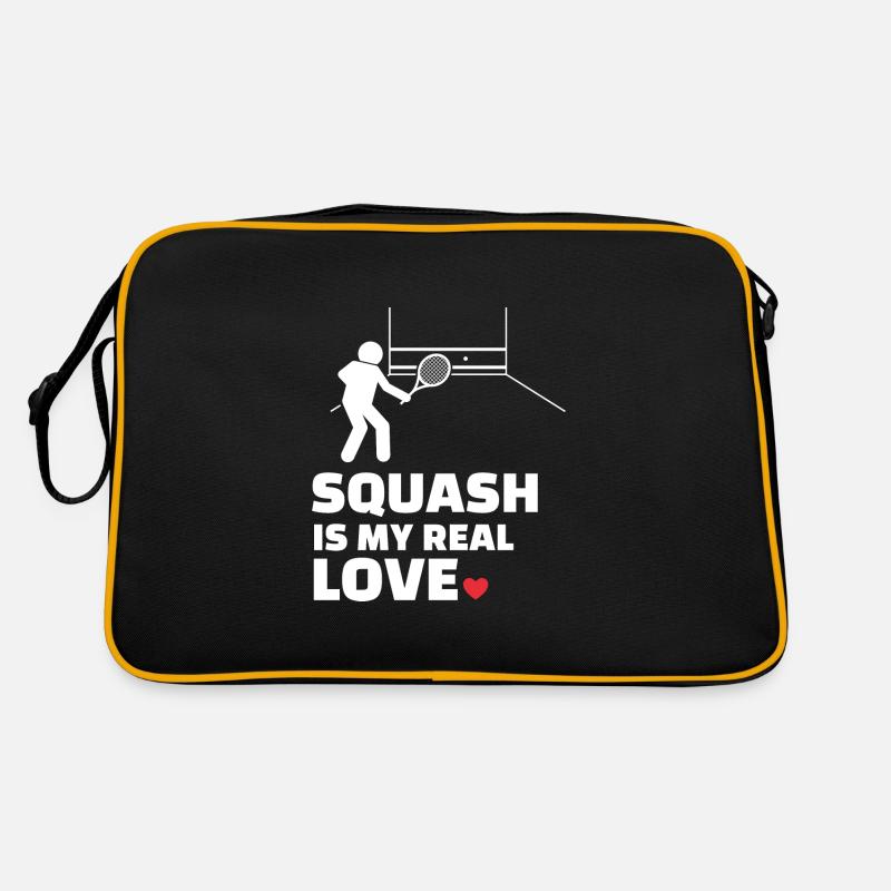 Ich Liebe squash Retro Tasche