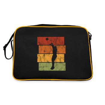 Basket basket basketteur basketteur - Sac Retro - noir/or - Dos