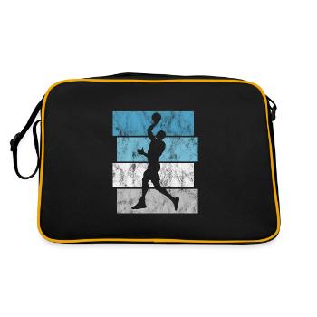 Basket basket basketteur basketteur - Sac Retro - noir/or - Dos