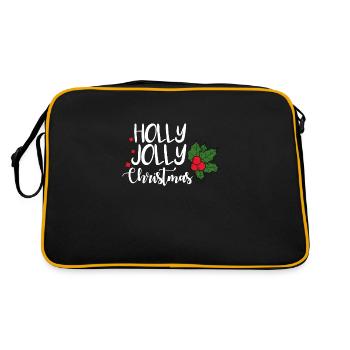 Holly Jolly Noël - Sac Retro - noir/or - Dos