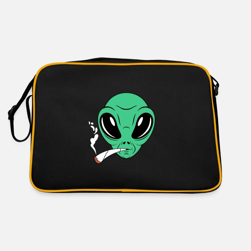 Raucher Alien Retro Tasche