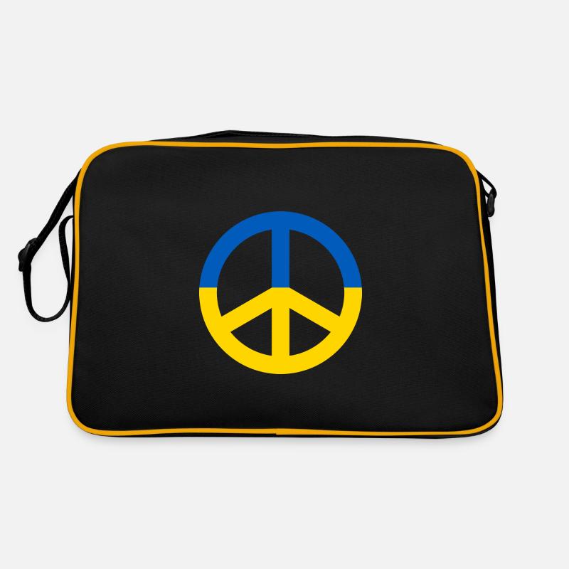 Signe de paix Ukraine Sac Retro