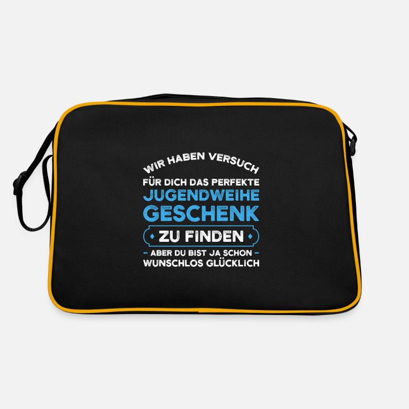 Jugendweihe Jugend Konfirmation Geschenk Retro Tasche