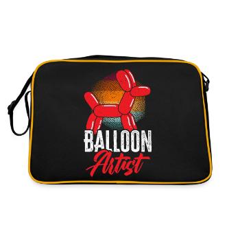 Balloon Artist Balloon Twisting Balloon Modélisation de ballon - Sac Retro - noir/or - Dos