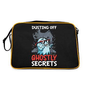 Dusting Ghostly Secrets Janitor Ha - Retro Bag - black/gold - Back