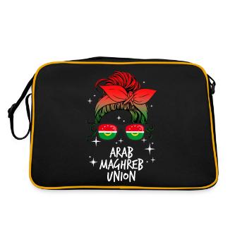 Union du Maghreb arabe - Sac Retro - noir/or - Dos