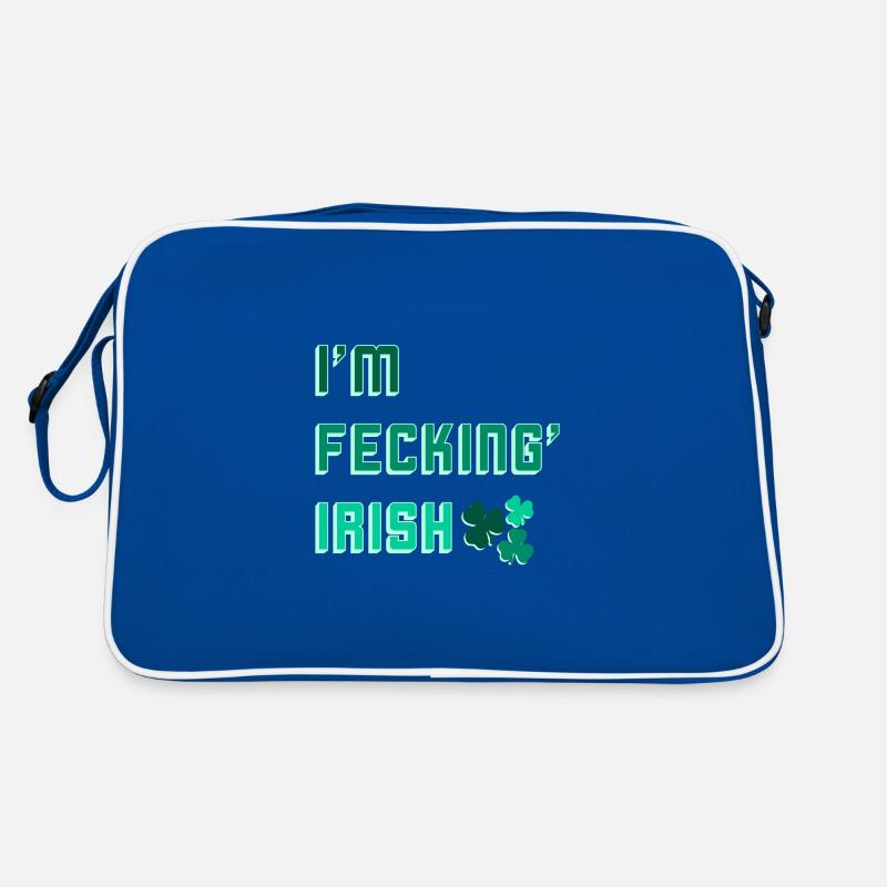 Je suis Fecking' Irish Sac Retro
