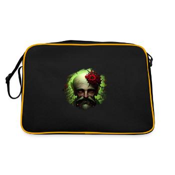 Fantaisie - Sac Retro - noir/or - Dos